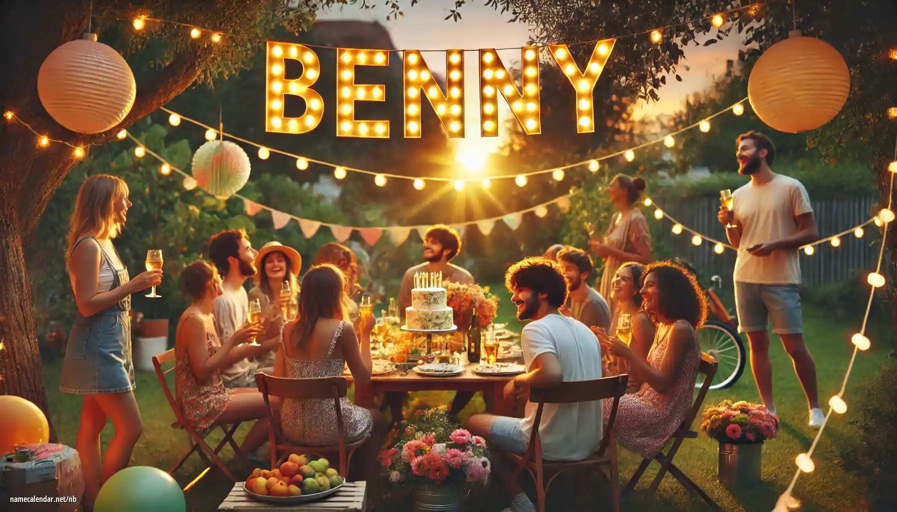 Feiring av navnedag og navn - Benny