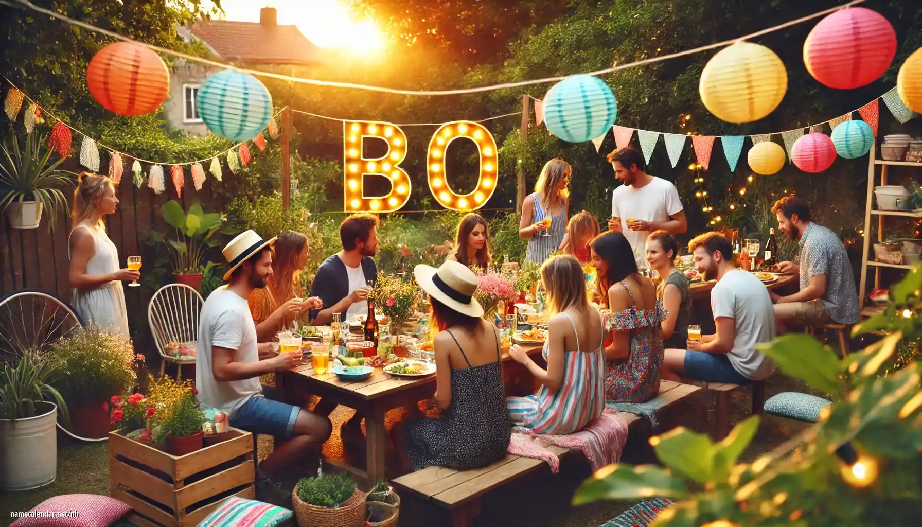 Feiring av navnedag og navn - Bo