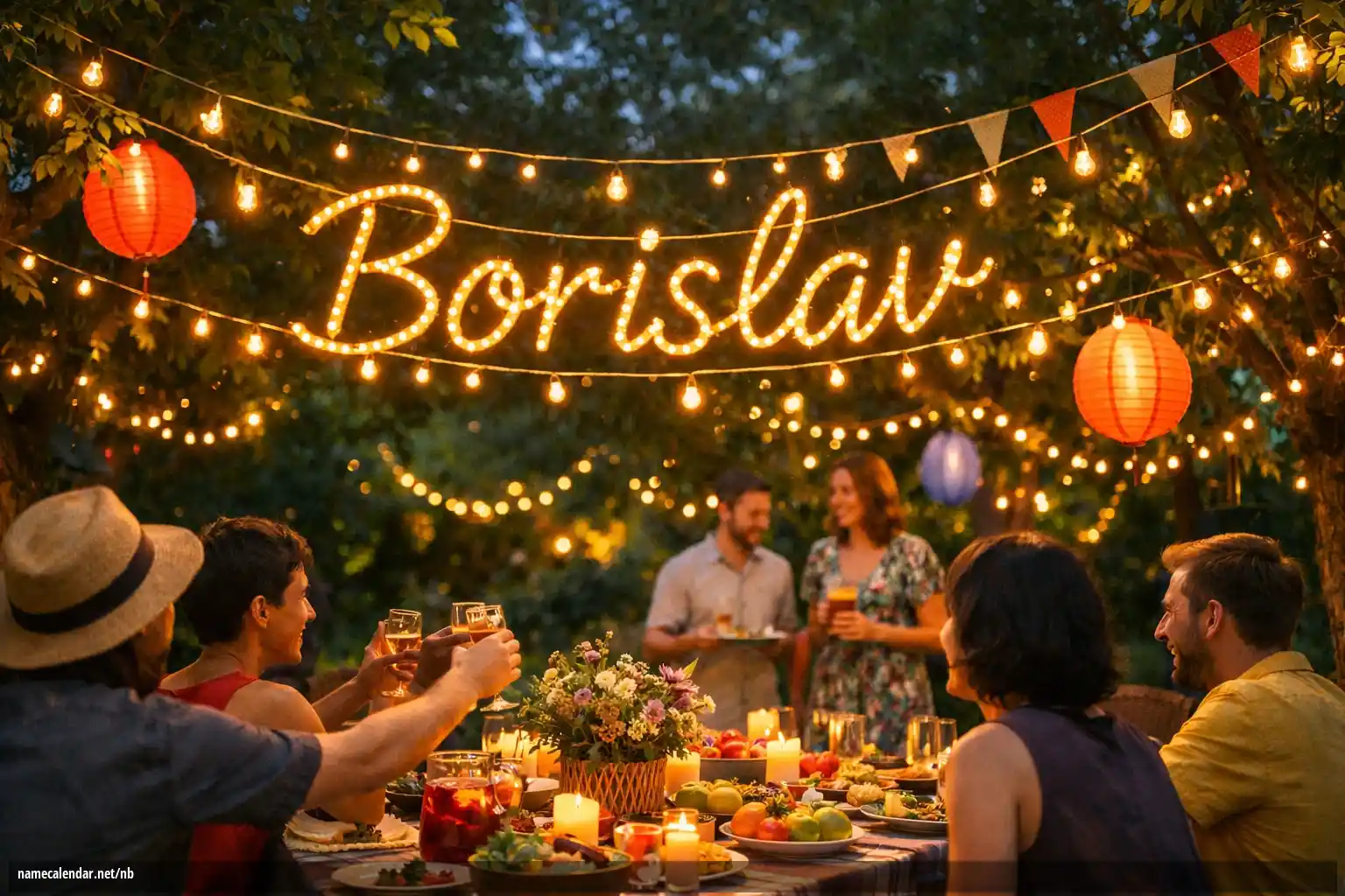 Feiring av navnedag og navn - Borislav