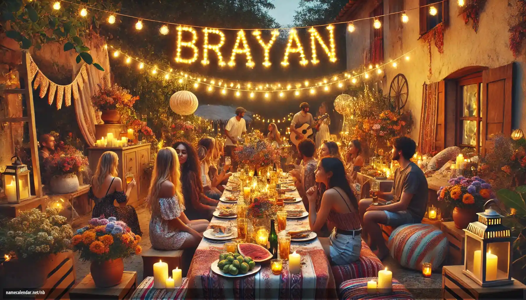 Feiring av navnedag og navn - Brayan