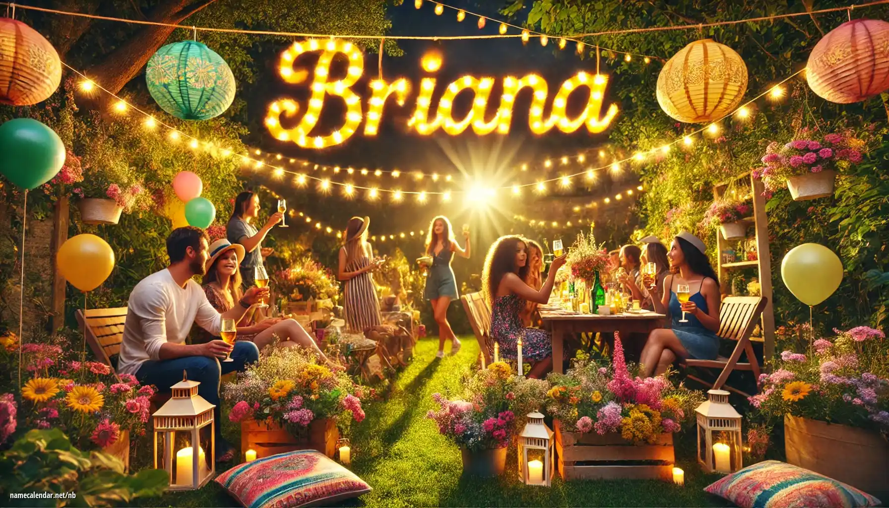 Feiring av navnedag og navn - Briana