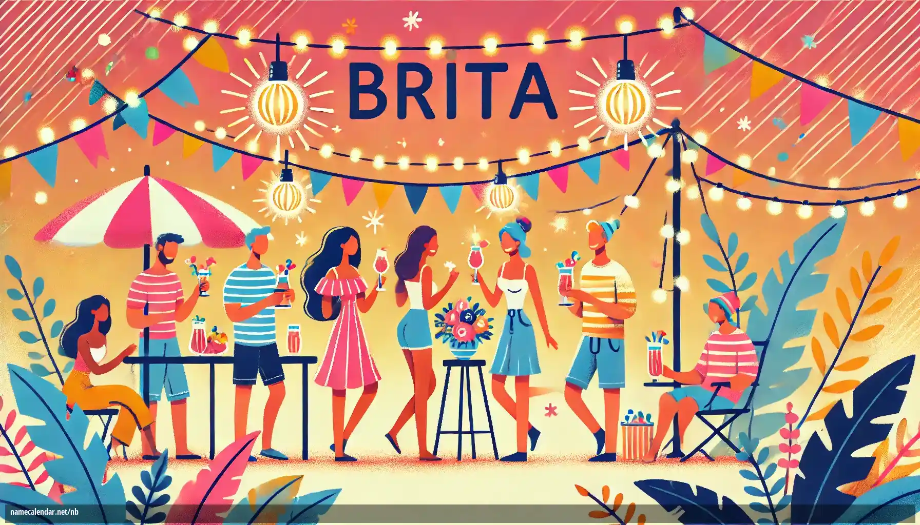 Feiring av navnedag og navn - Brita