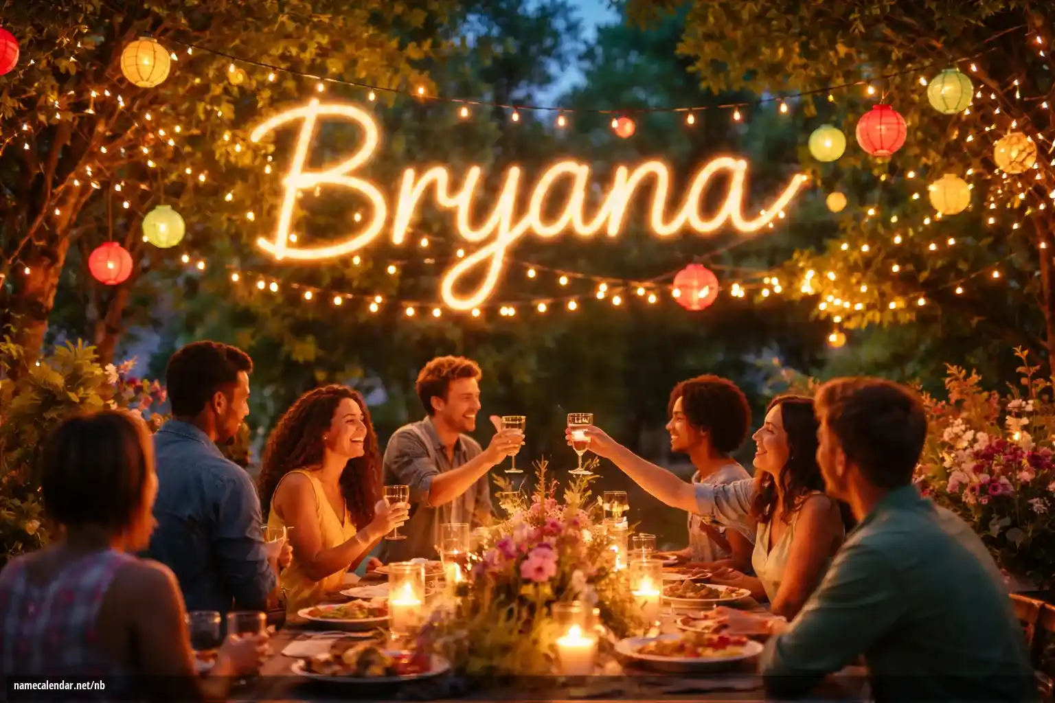 Feiring av navnedag og navn - Bryana