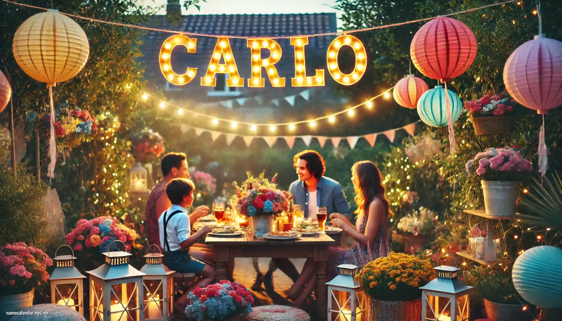 Feiring av navnedag og navn - Carlo