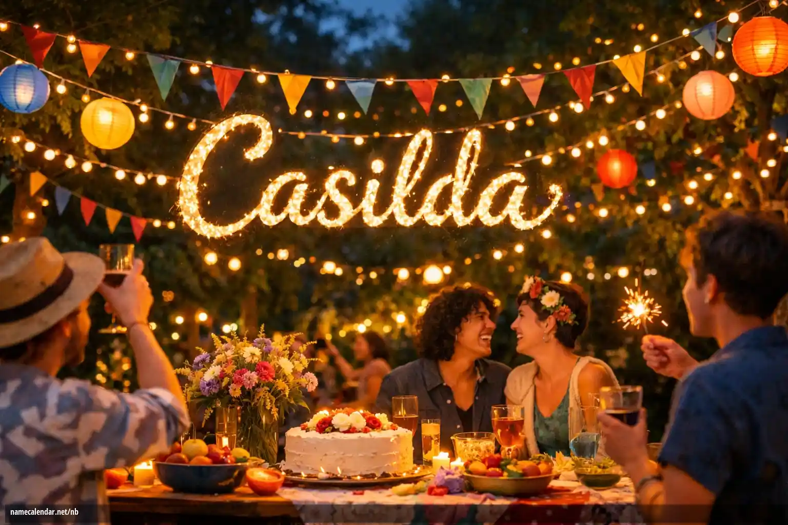 Feiring av navnedag og navn - Casilda