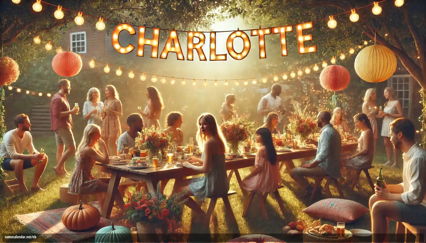 Feiring av navnedag og navn - Charlotte