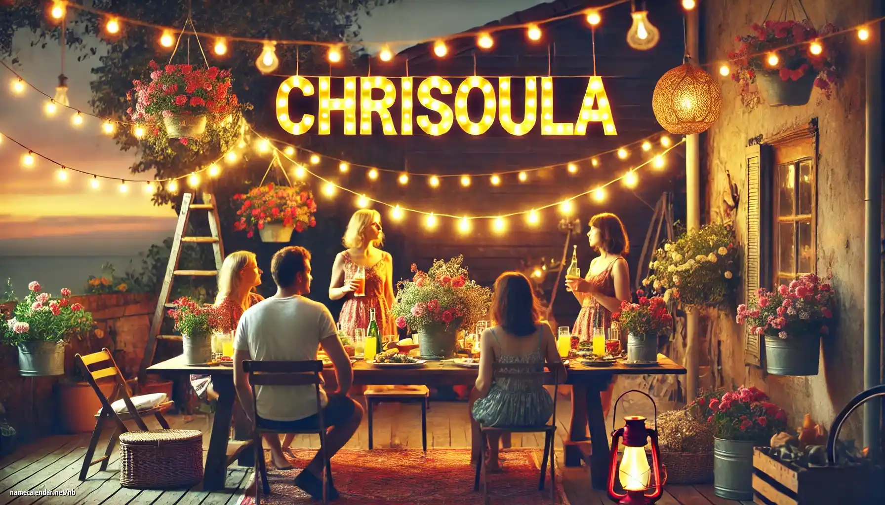 Feiring av navnedag og navn - Chrisoula