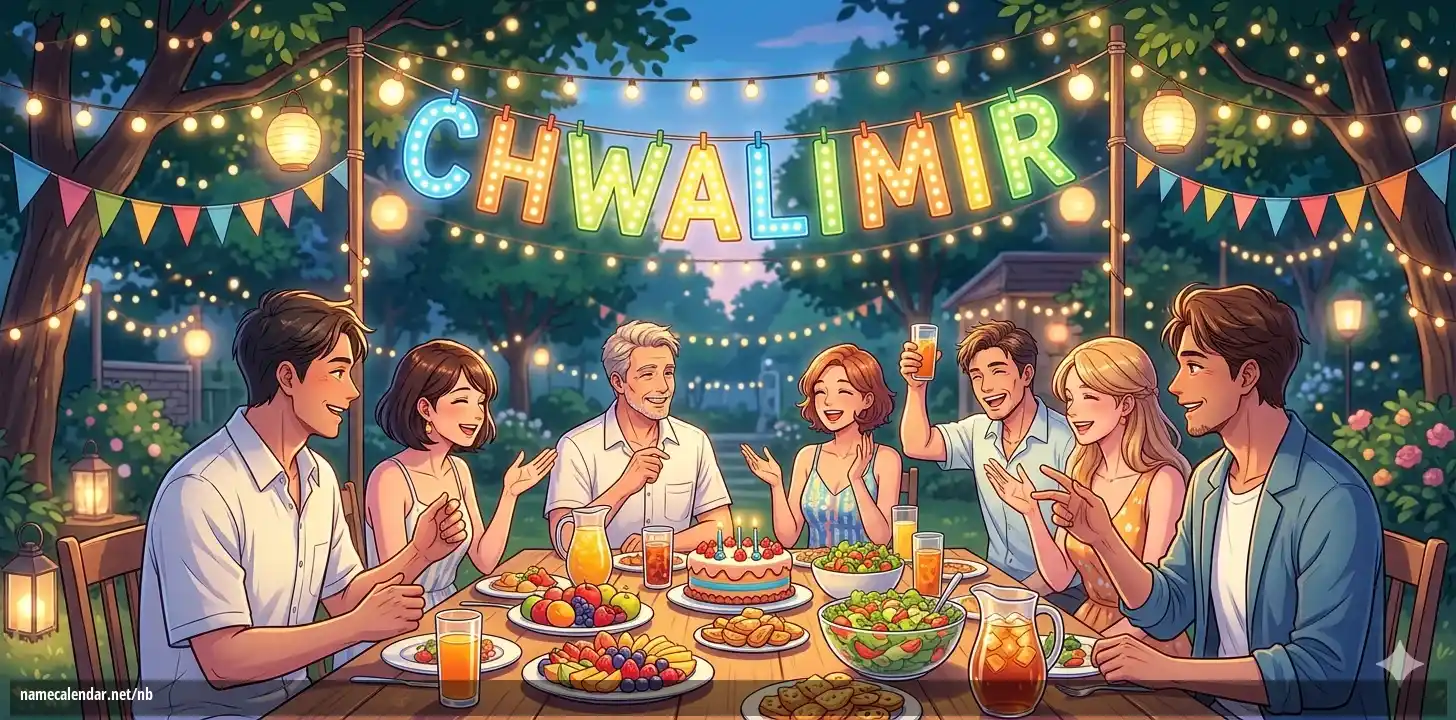 Feiring av navnedag og navn - Chwalimir