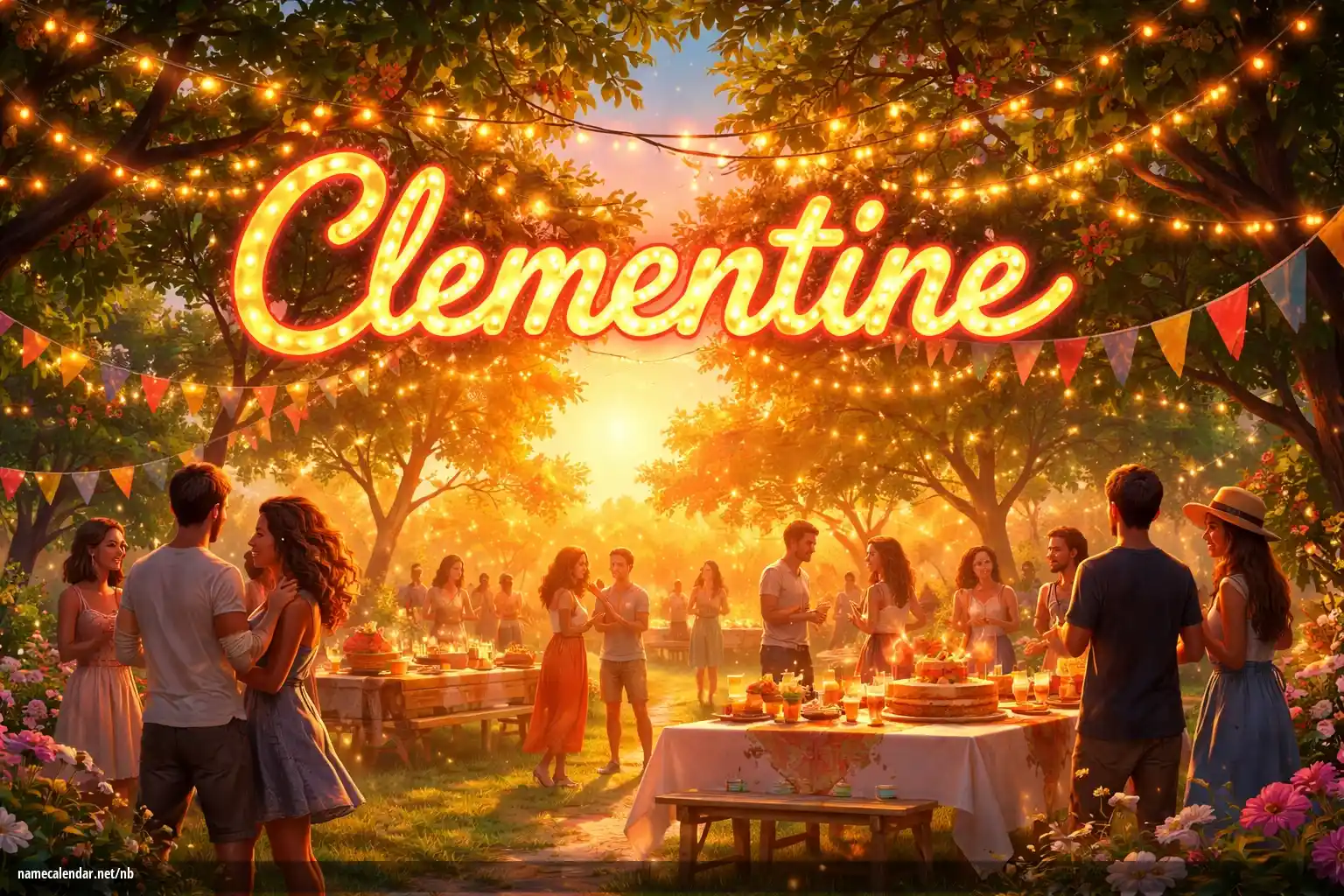 Feiring av navnedag og navn - Clementine