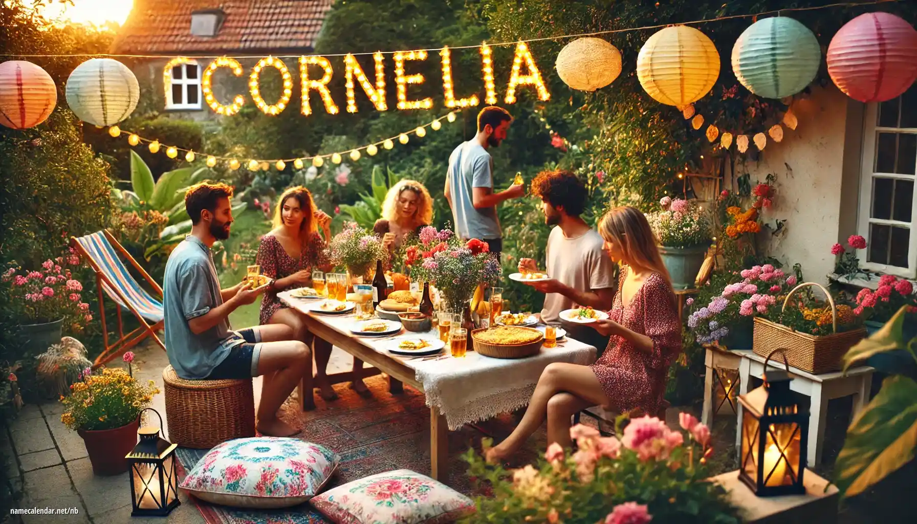 Feiring av navnedag og navn - Cornelia