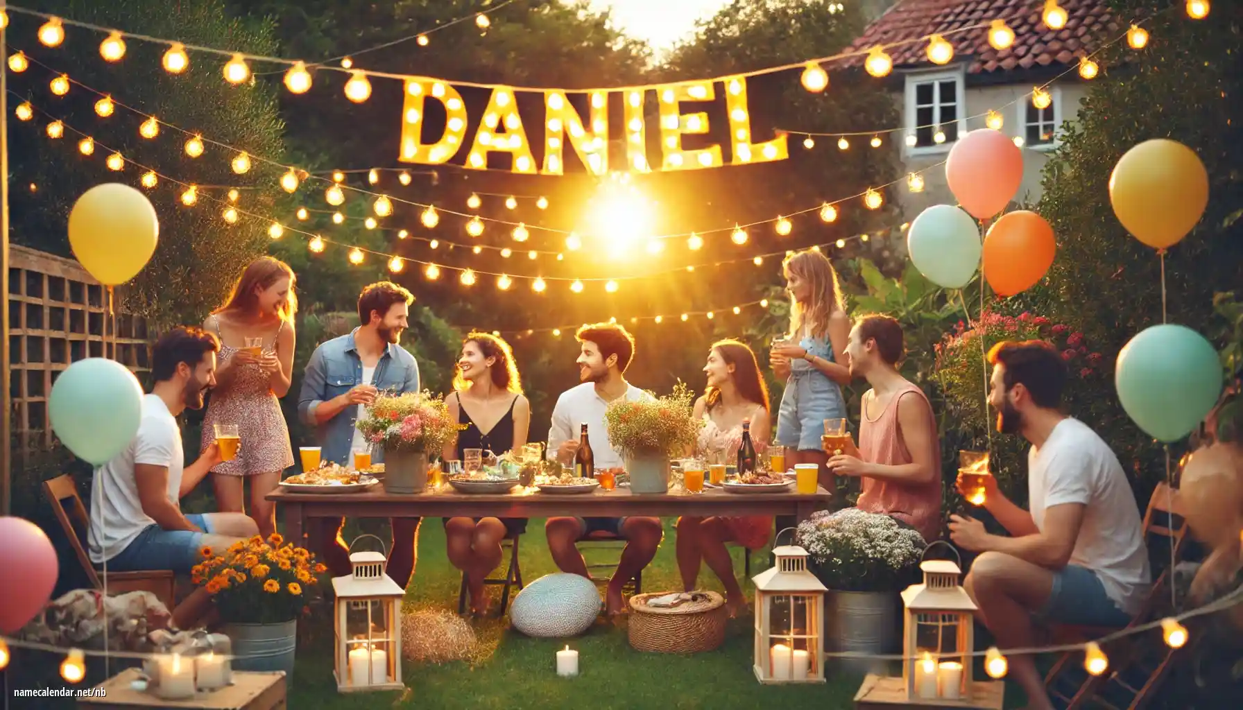 Feiring av navnedag og navn - Dániel