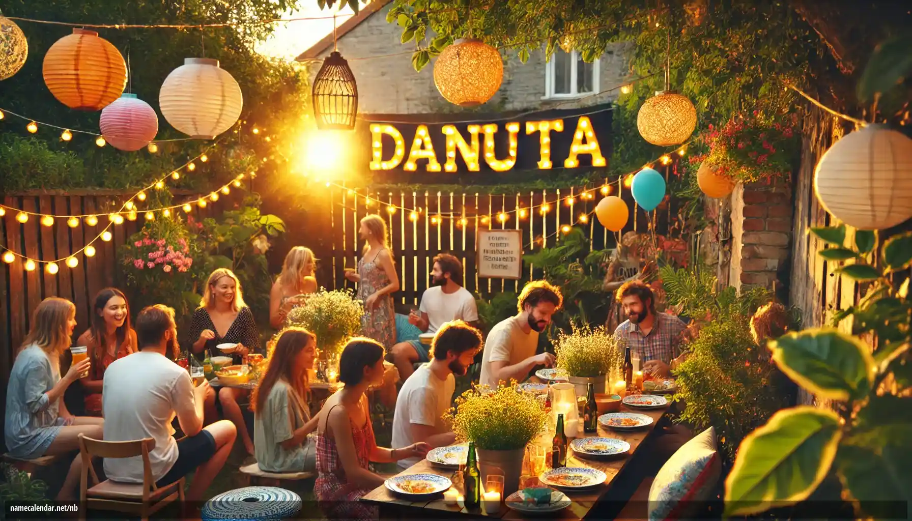 Feiring av navnedag og navn - Danuta