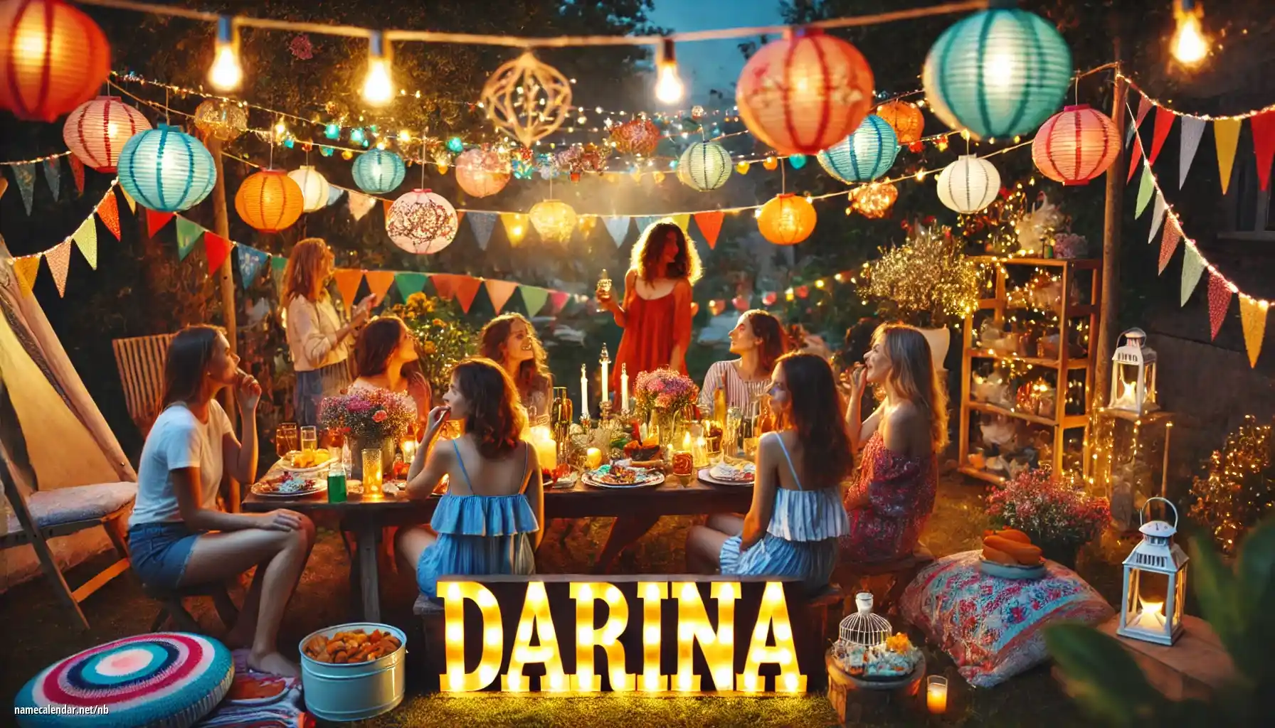 Feiring av navnedag og navn - Darina