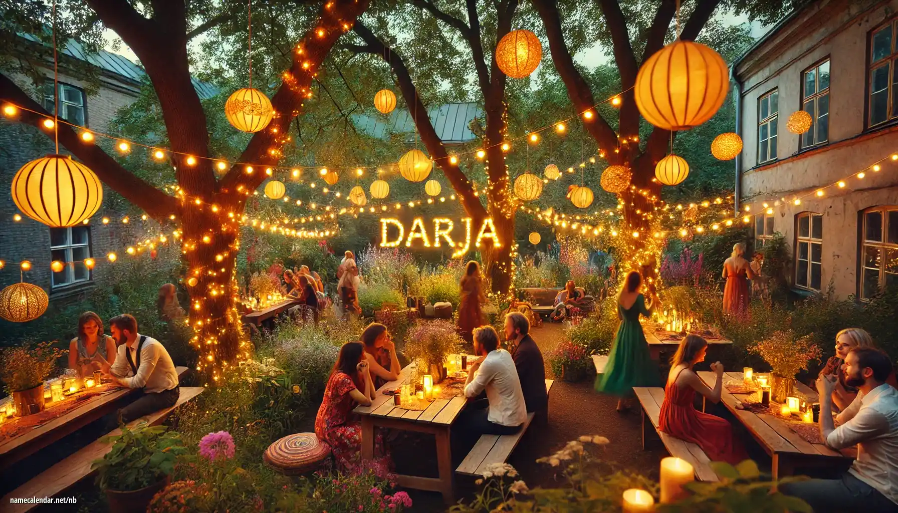 Feiring av navnedag og navn - Darja