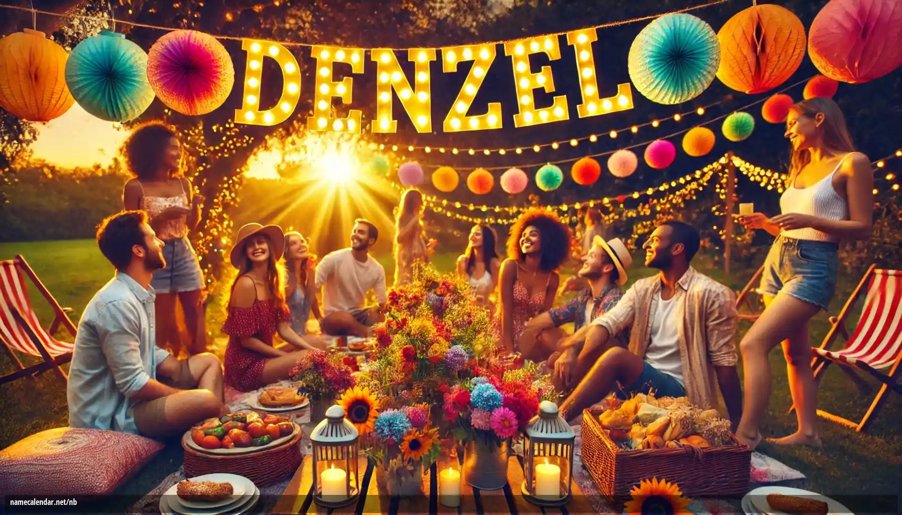 Feiring av navnedag og navn - Denzel