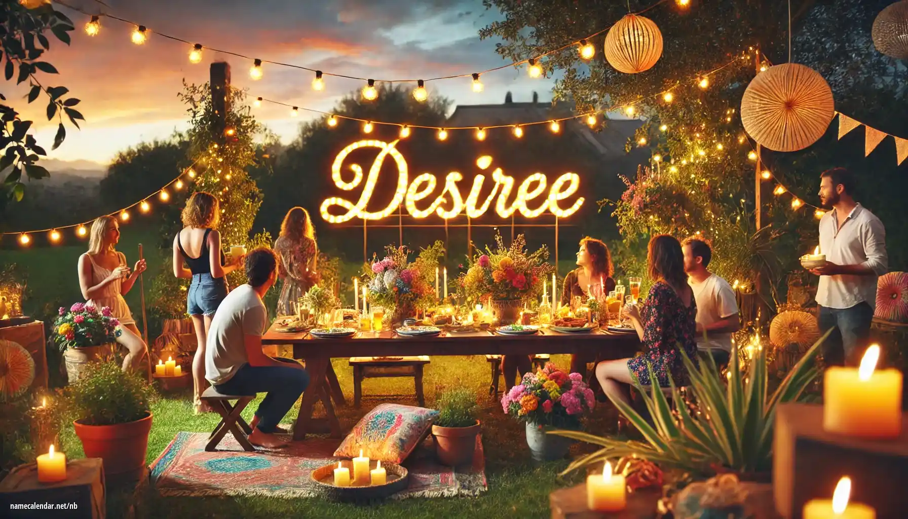 Feiring av navnedag og navn - Desiree