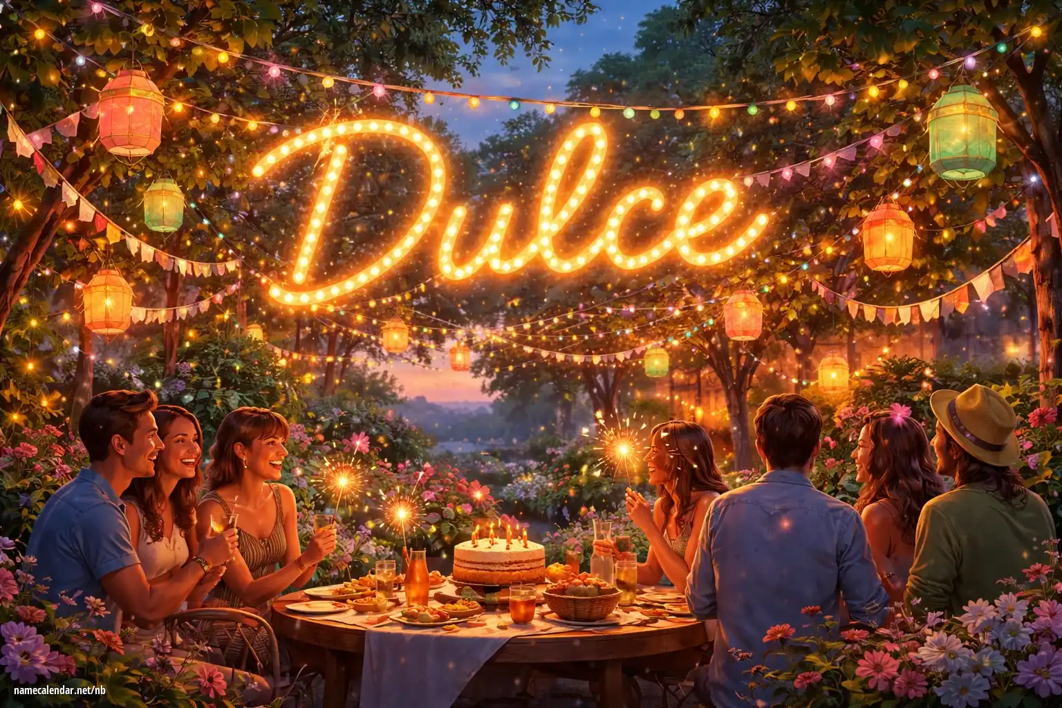 Feiring av navnedag og navn - Dulce