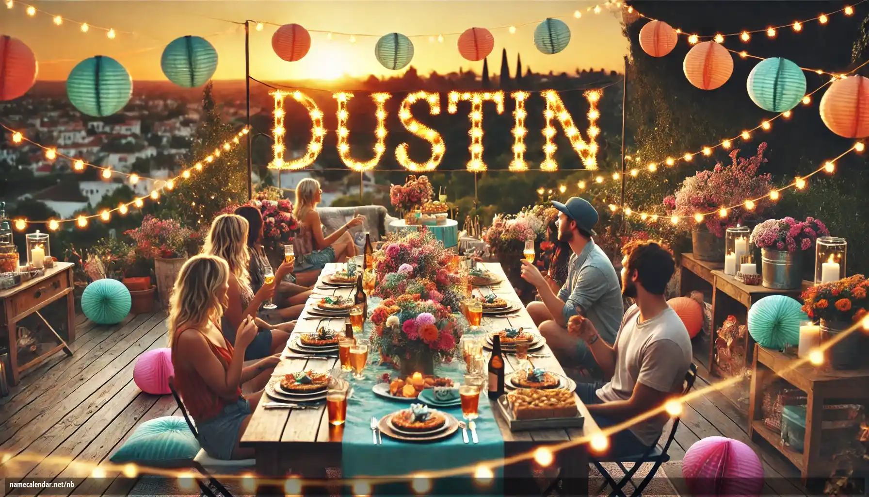 Feiring av navnedag og navn - Dustin