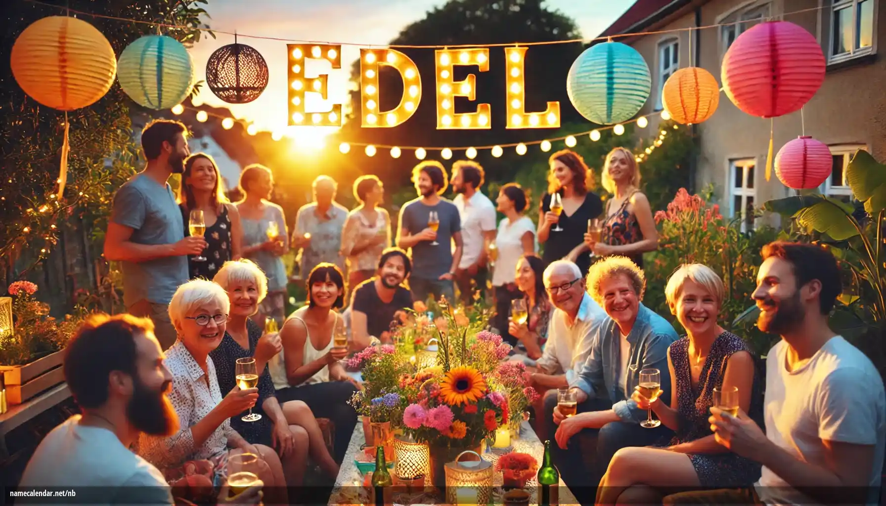 Feiring av navnedag og navn - Edel