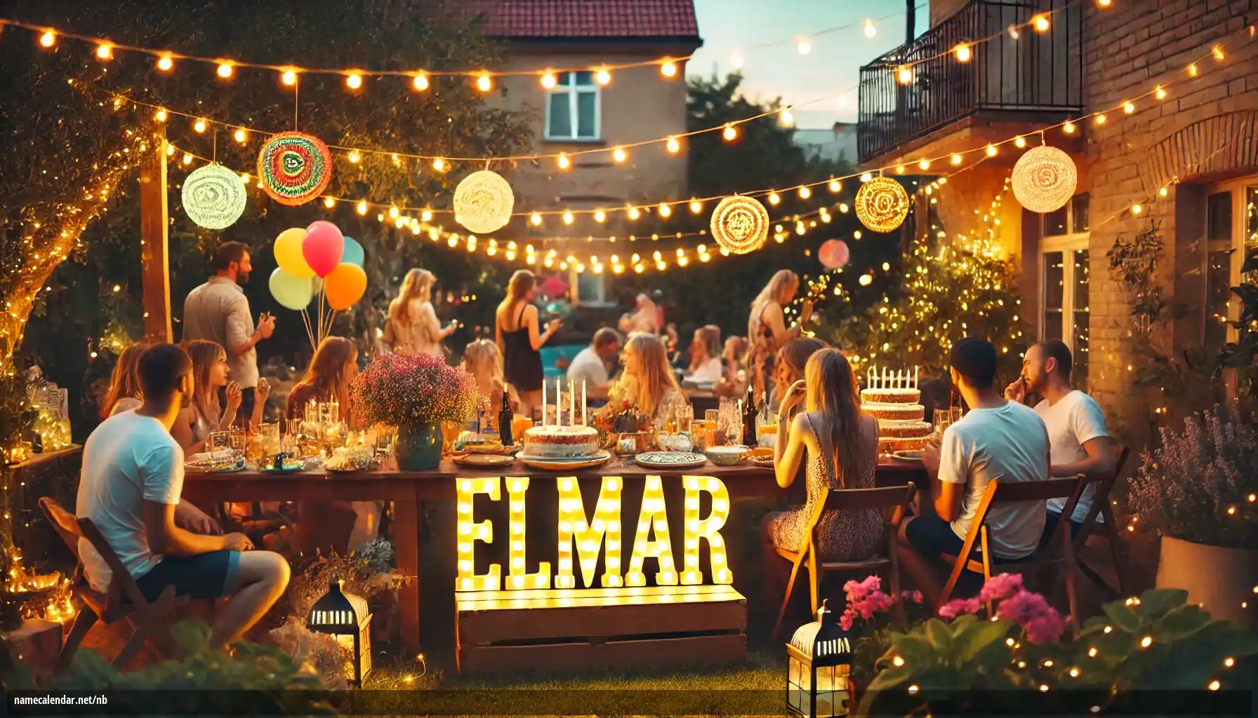 Feiring av navnedag og navn - Elmar