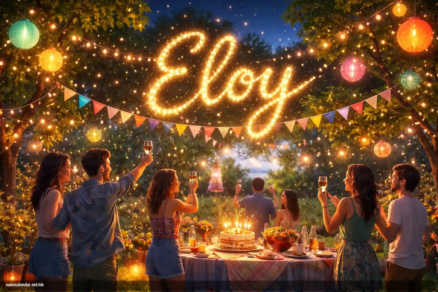 Feiring av navnedag og navn - Eloy