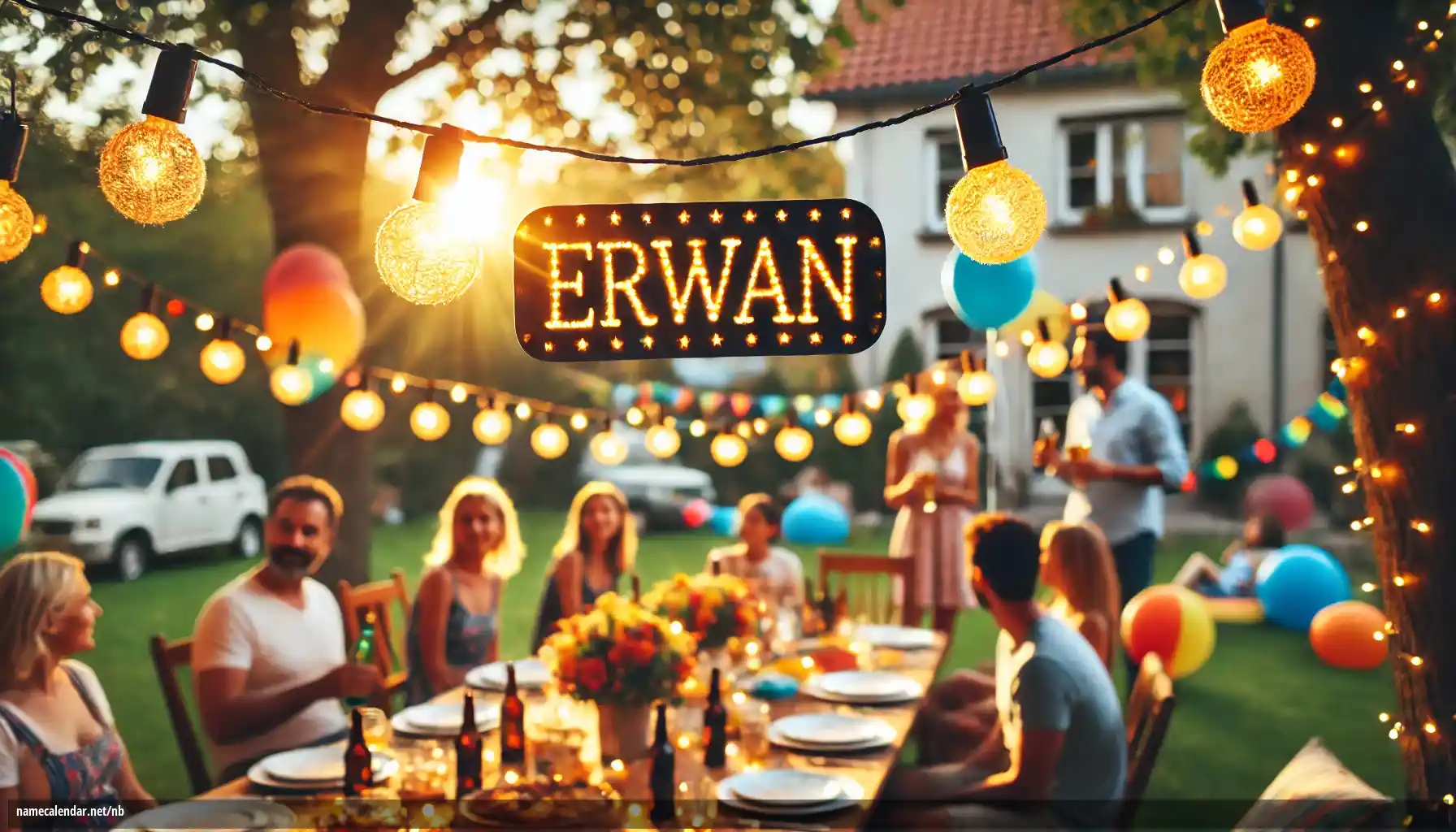 Feiring av navnedag og navn - Erwan