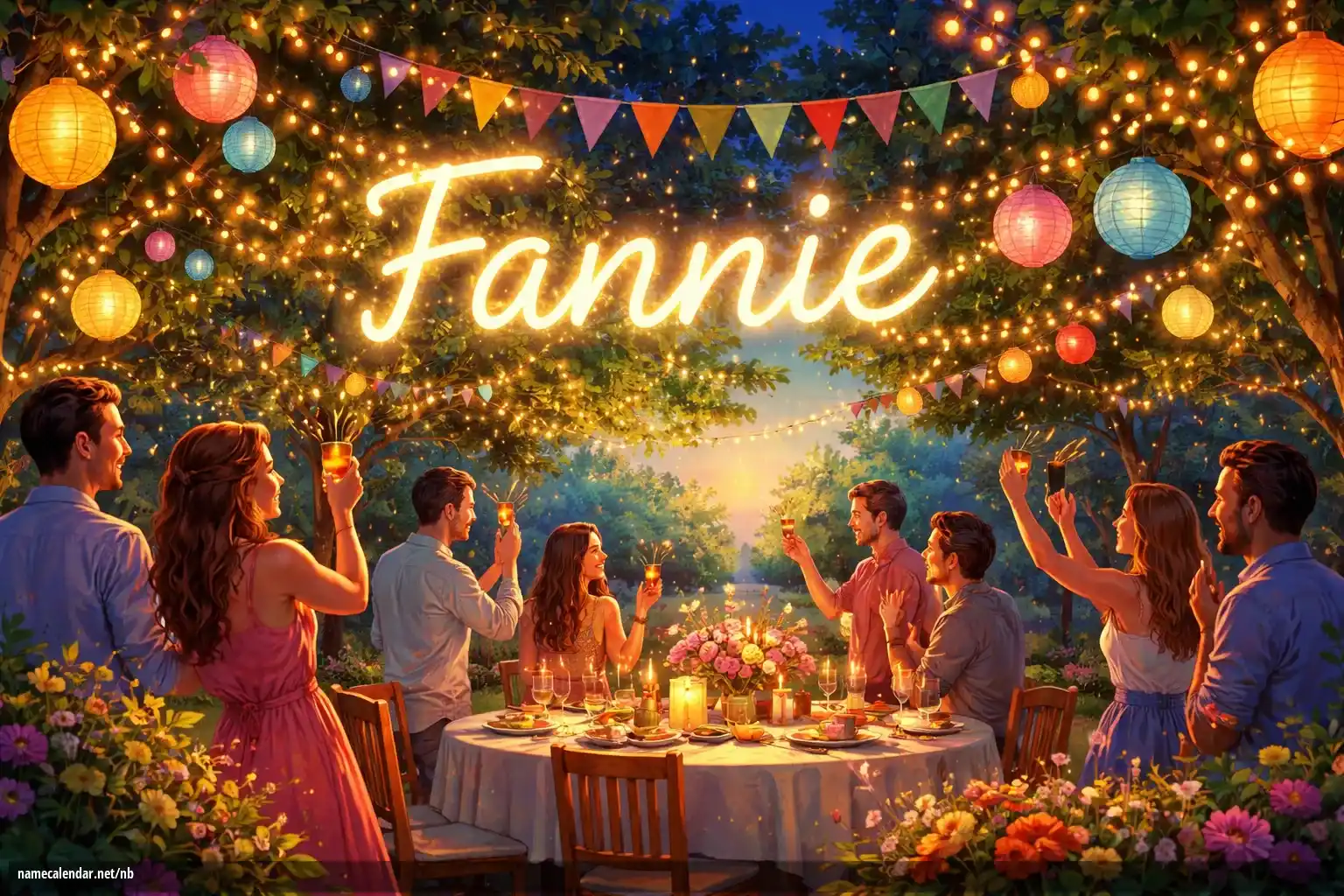 Feiring av navnedag og navn - Fannie