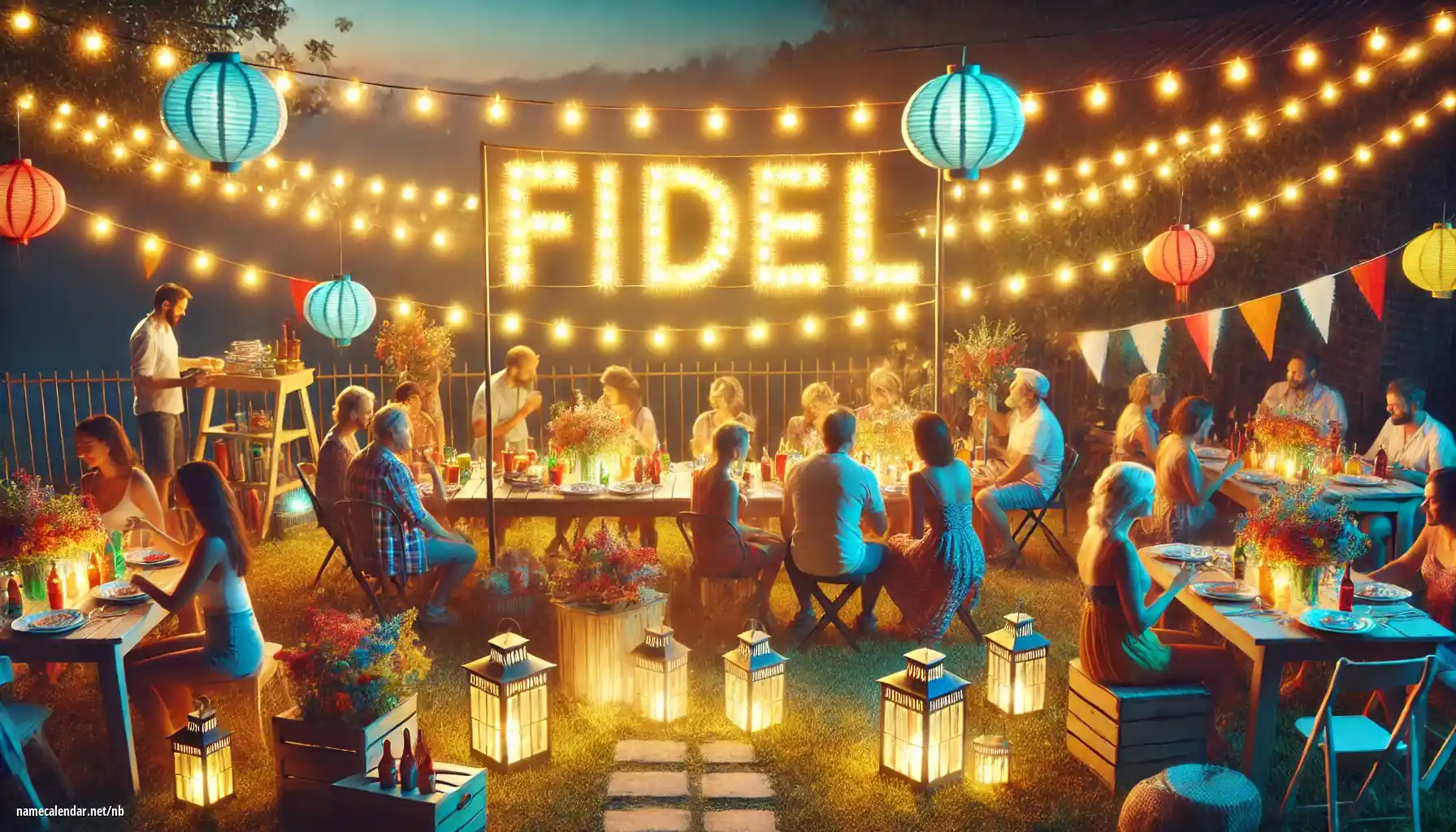 Feiring av navnedag og navn - Fidel