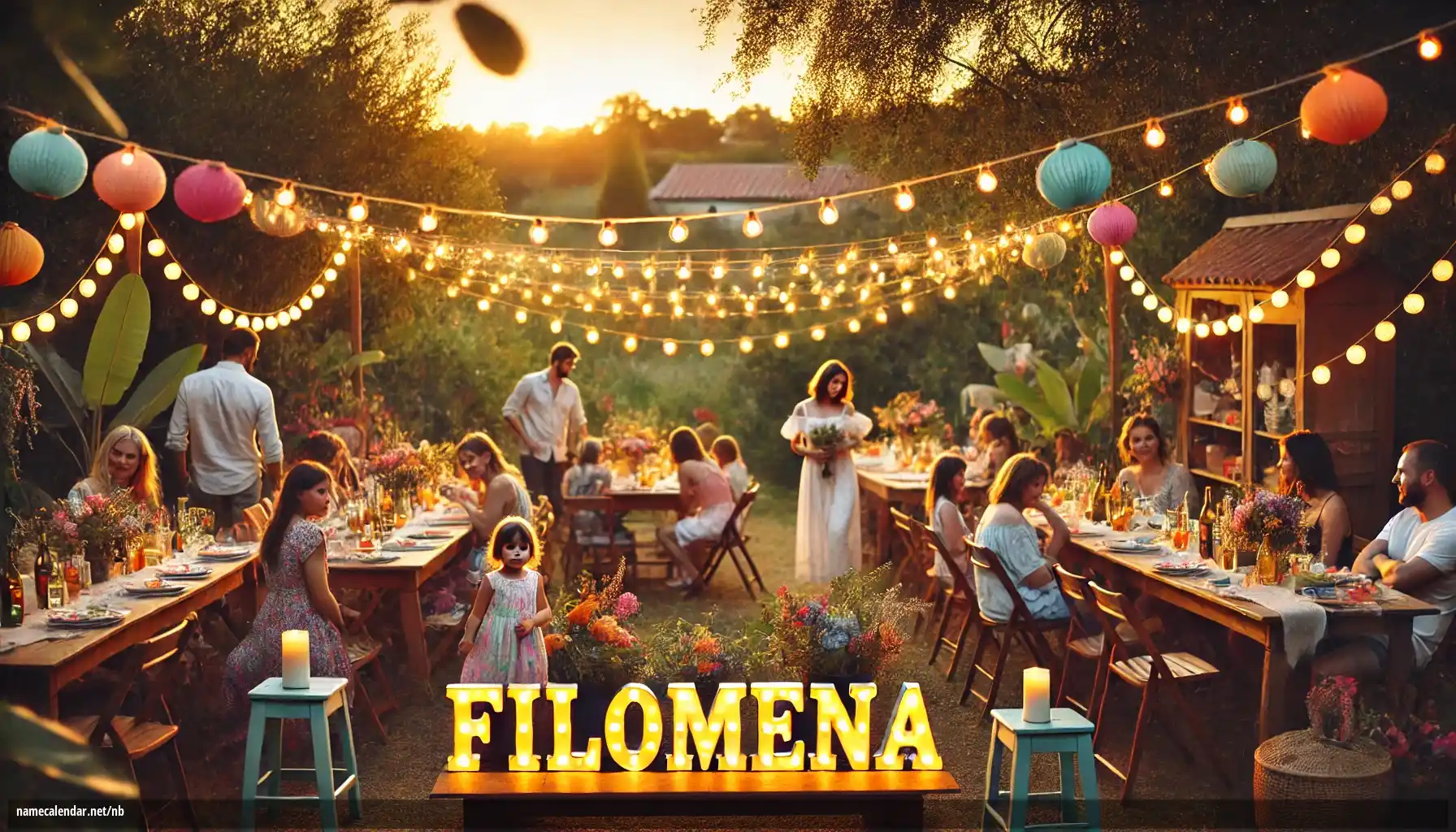 Feiring av navnedag og navn - Filoména