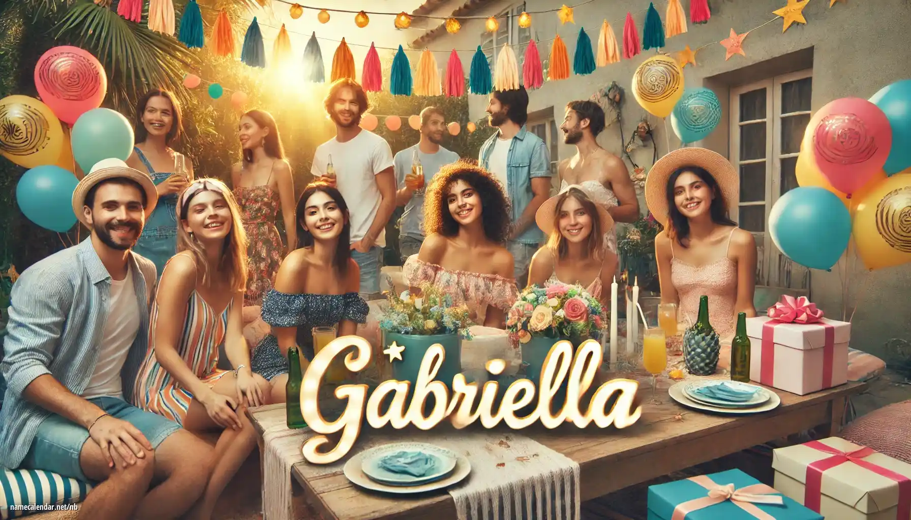 Feiring av navnedag og navn - Gabriella