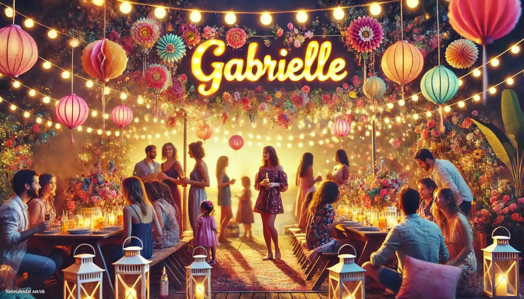 Feiring av navnedag og navn - Gabrielle