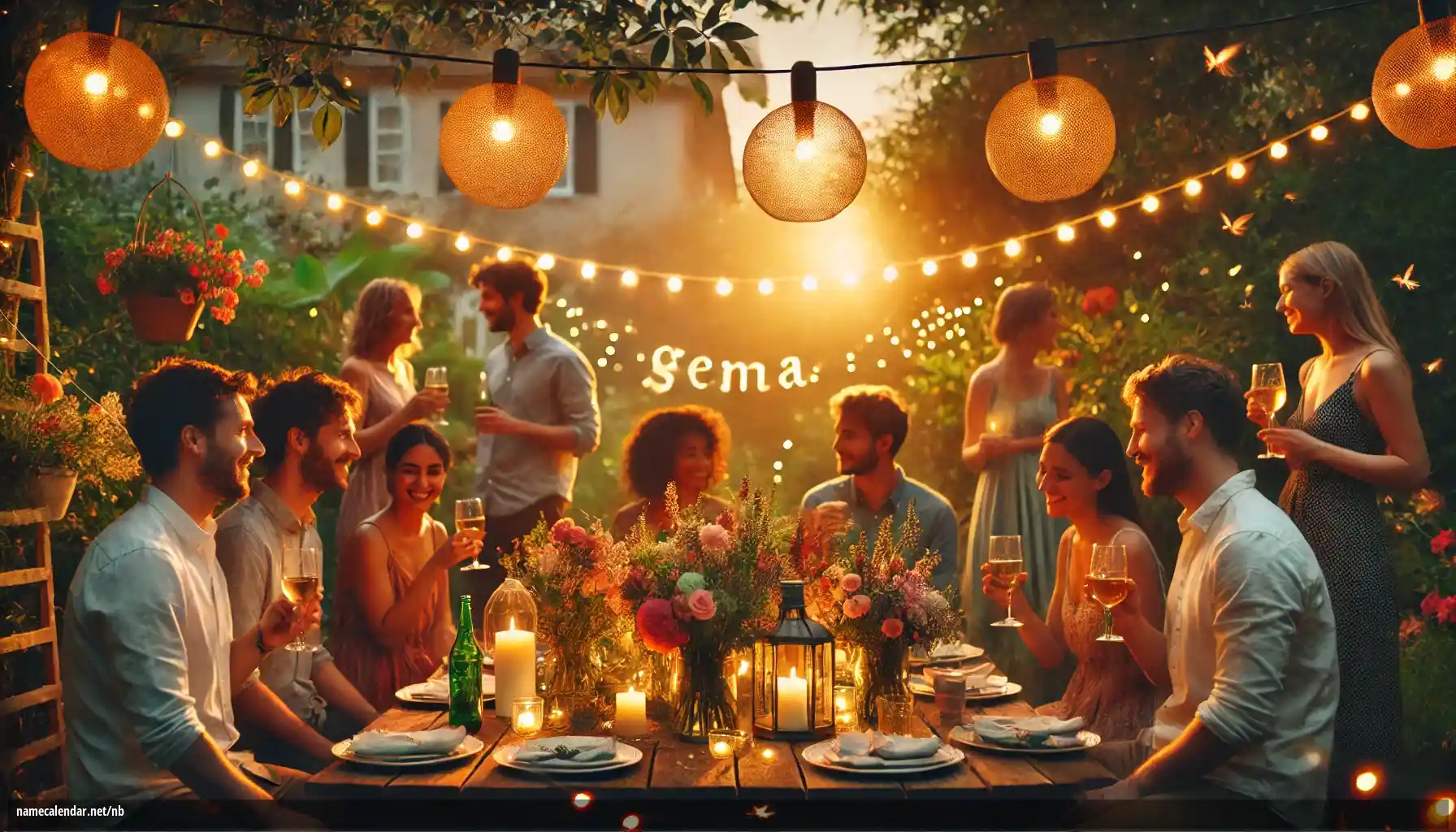 Feiring av navnedag og navn - Gema