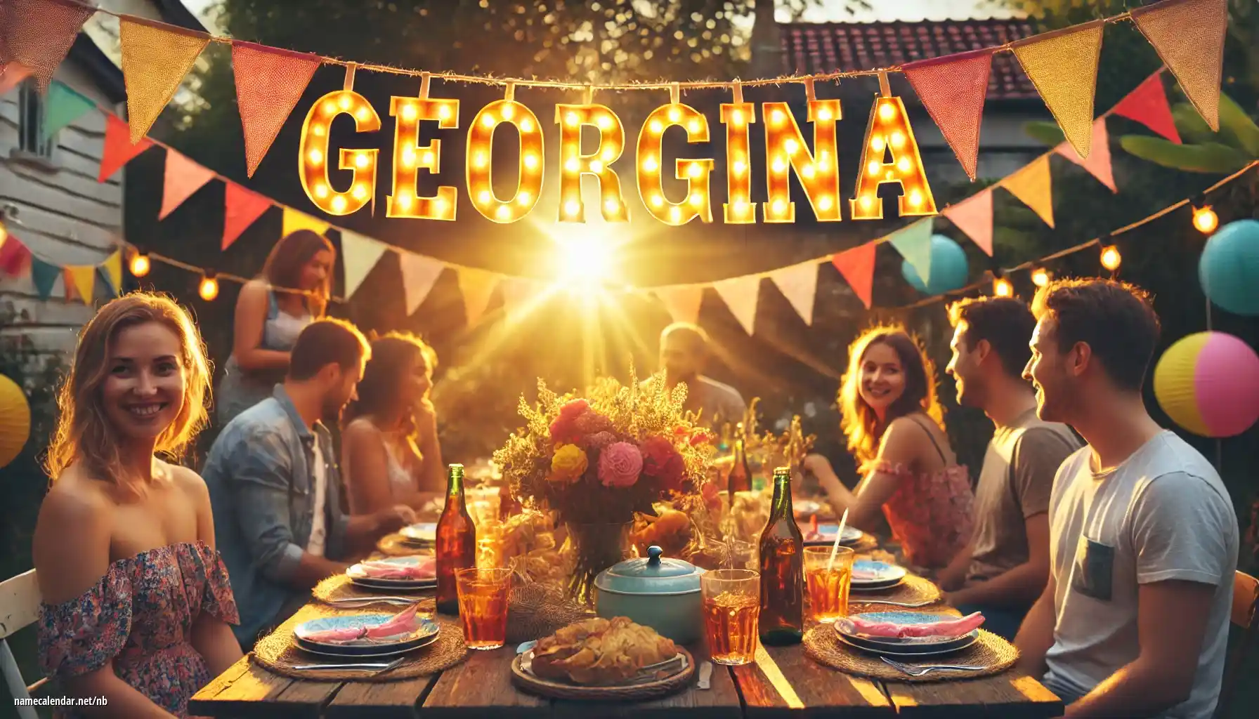 Feiring av navnedag og navn - Georgina