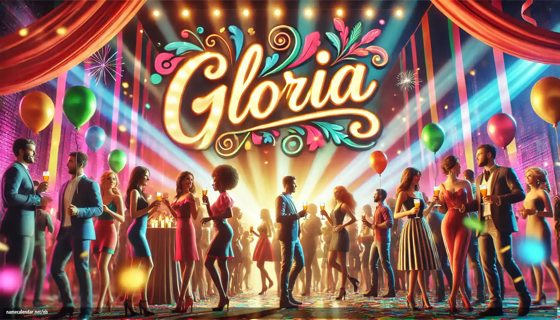 Feiring av navnedag og navn - Gloria