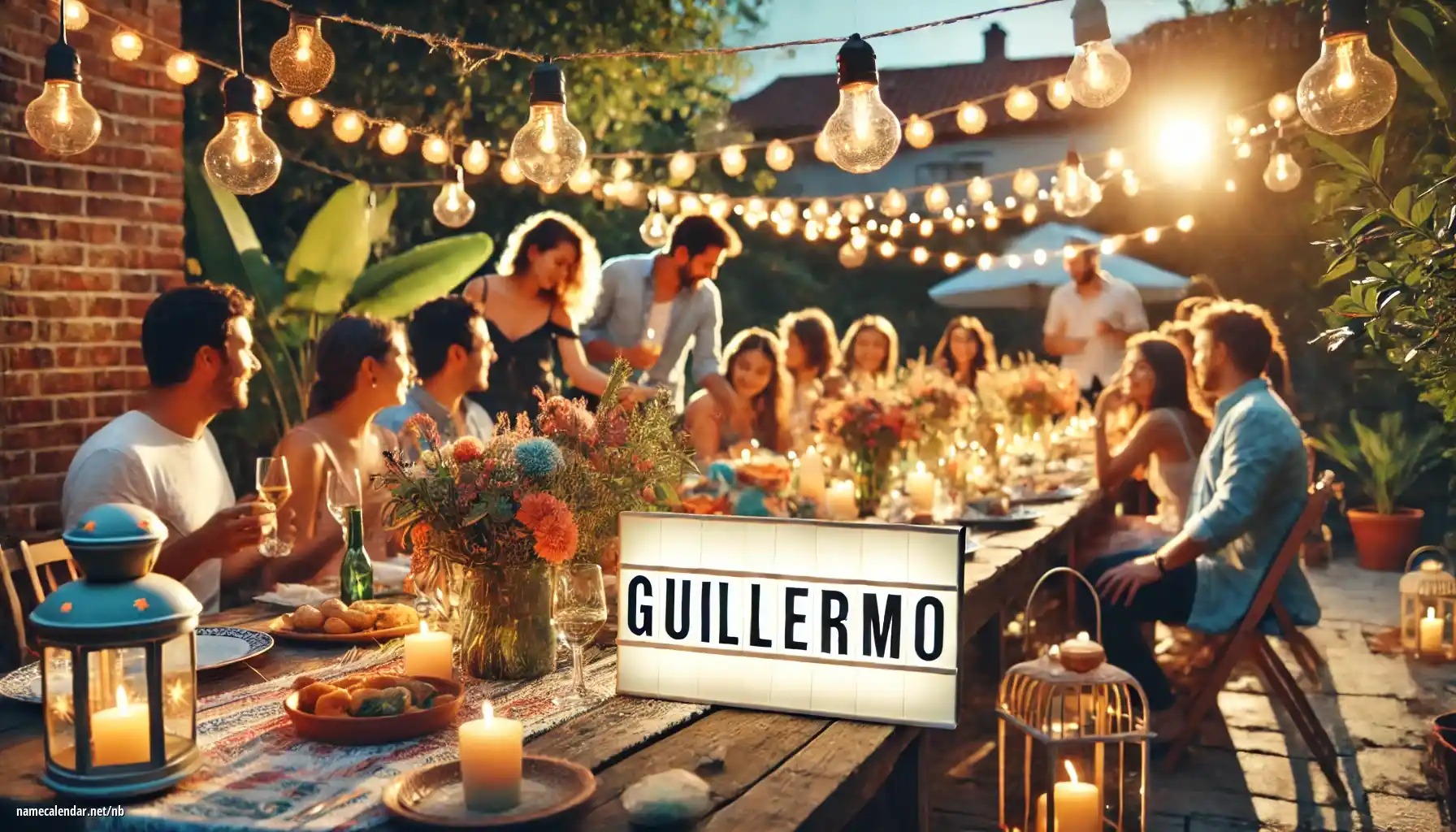 Feiring av navnedag og navn - Guillermo