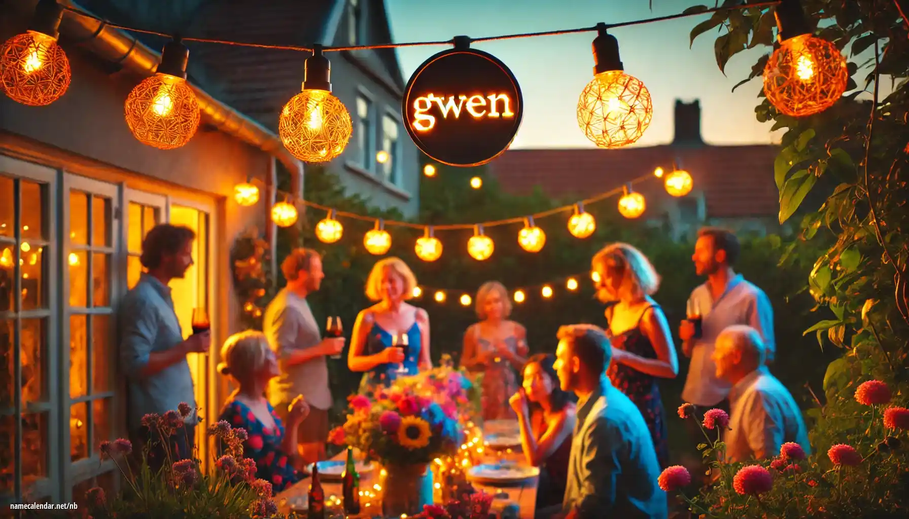 Feiring av navnedag og navn - Gwen