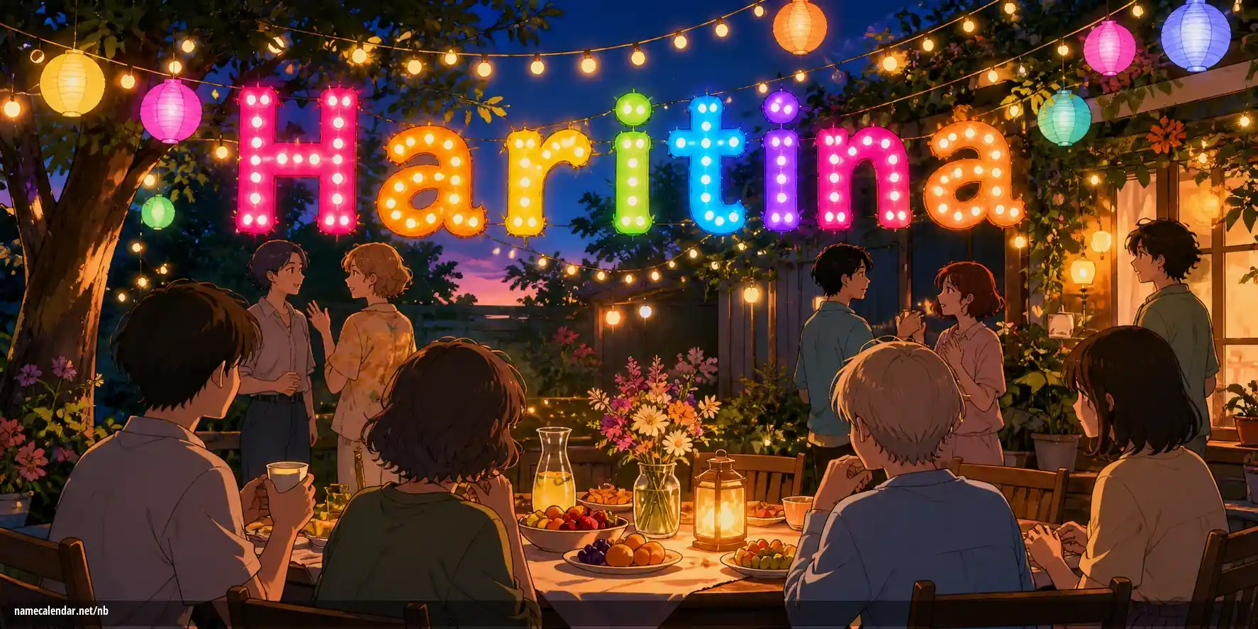 Feiring av navnedag og navn - Haritina