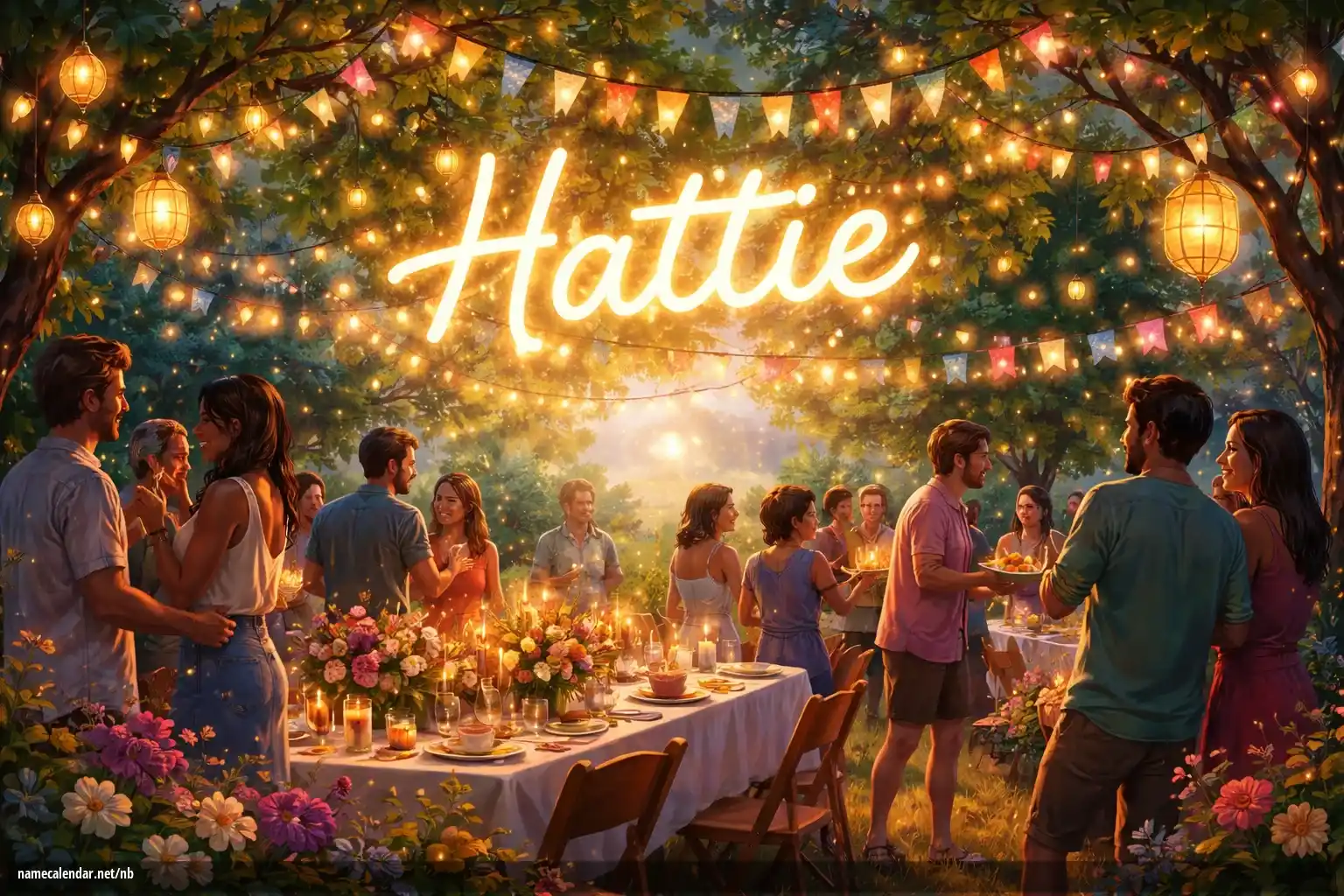 Feiring av navnedag og navn - Hattie