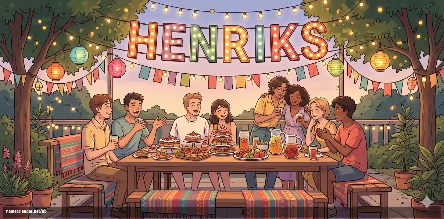 Feiring av navnedag og navn - Henriks