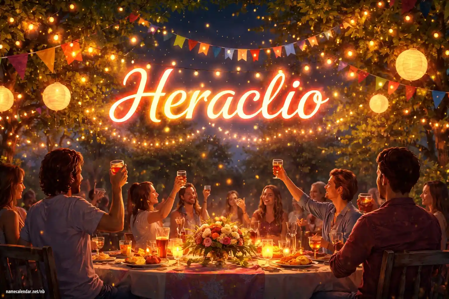 Feiring av navnedag og navn - Heraclio