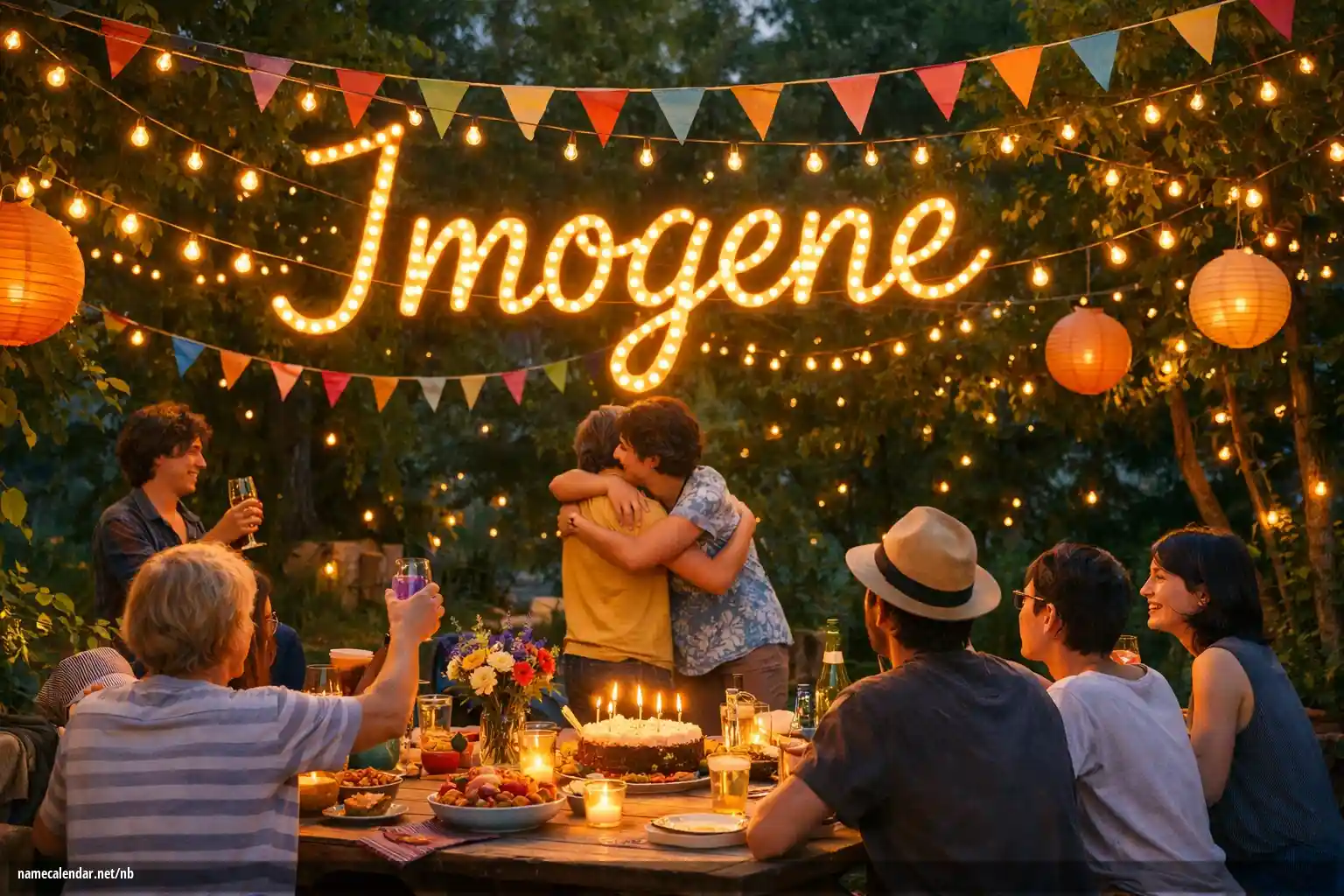 Feiring av navnedag og navn - Imogene
