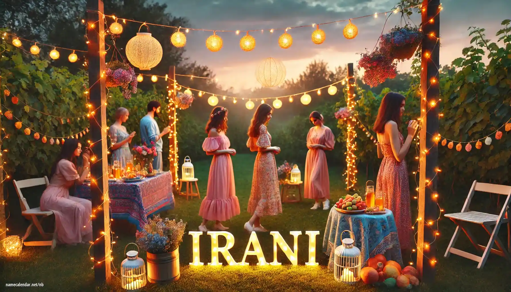 Feiring av navnedag og navn - Irani