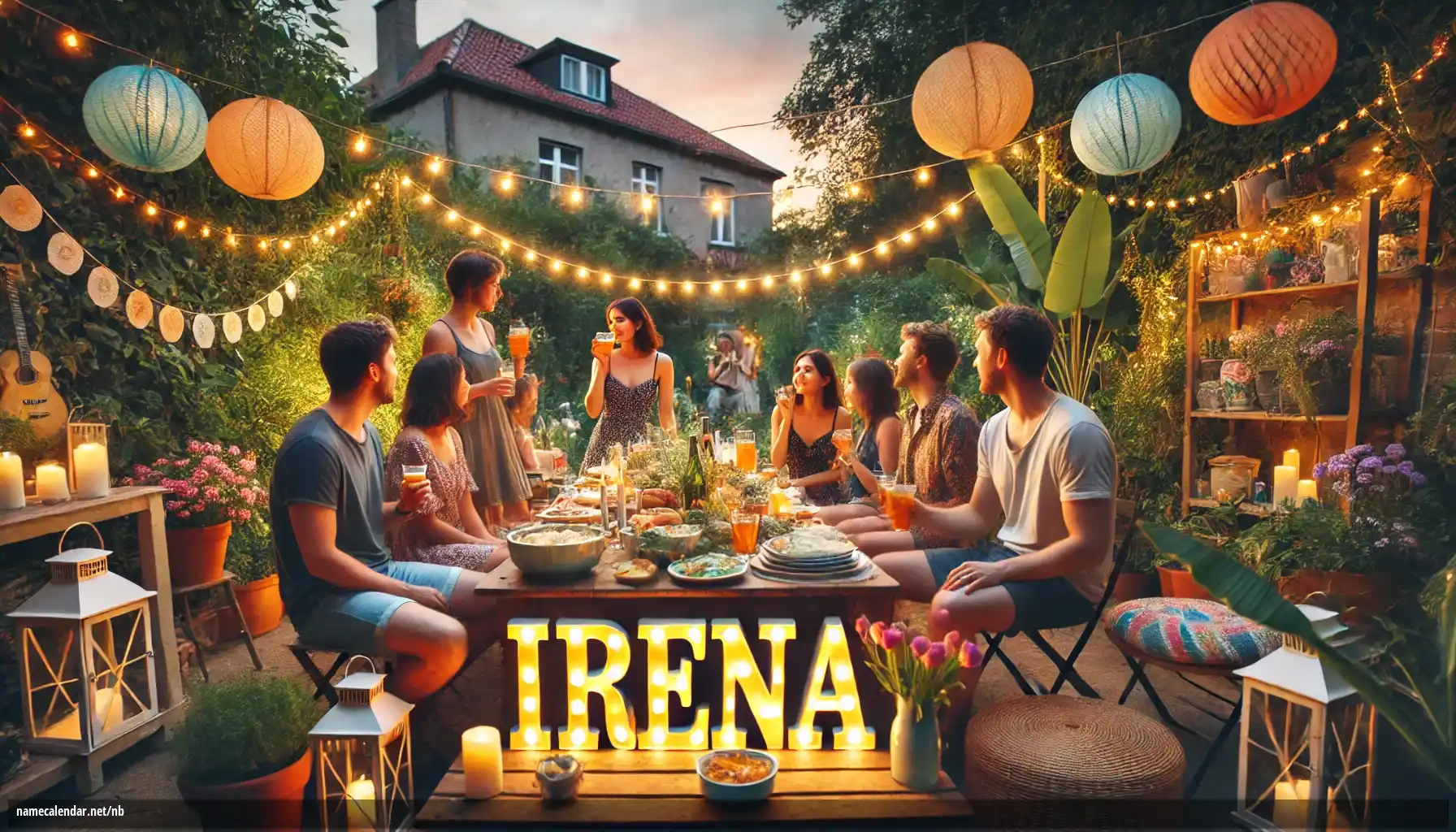 Feiring av navnedag og navn - Irena