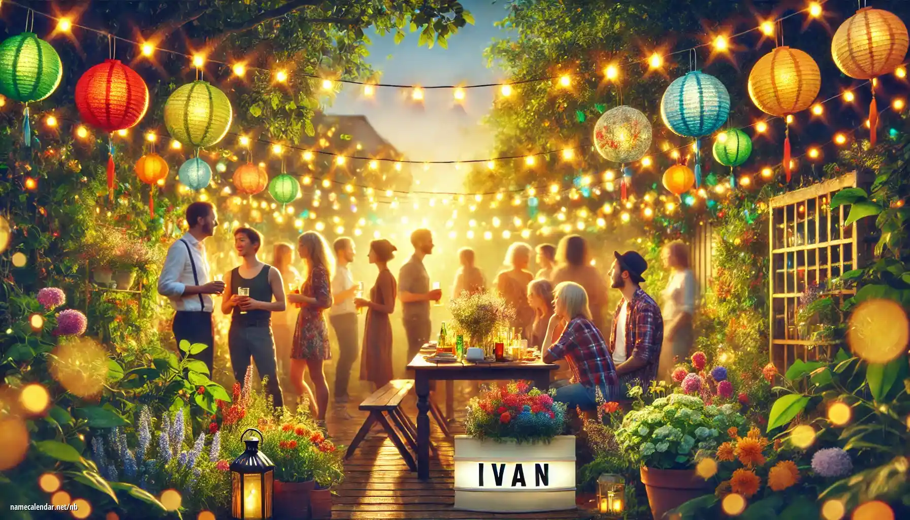 Feiring av navnedag og navn - Iván