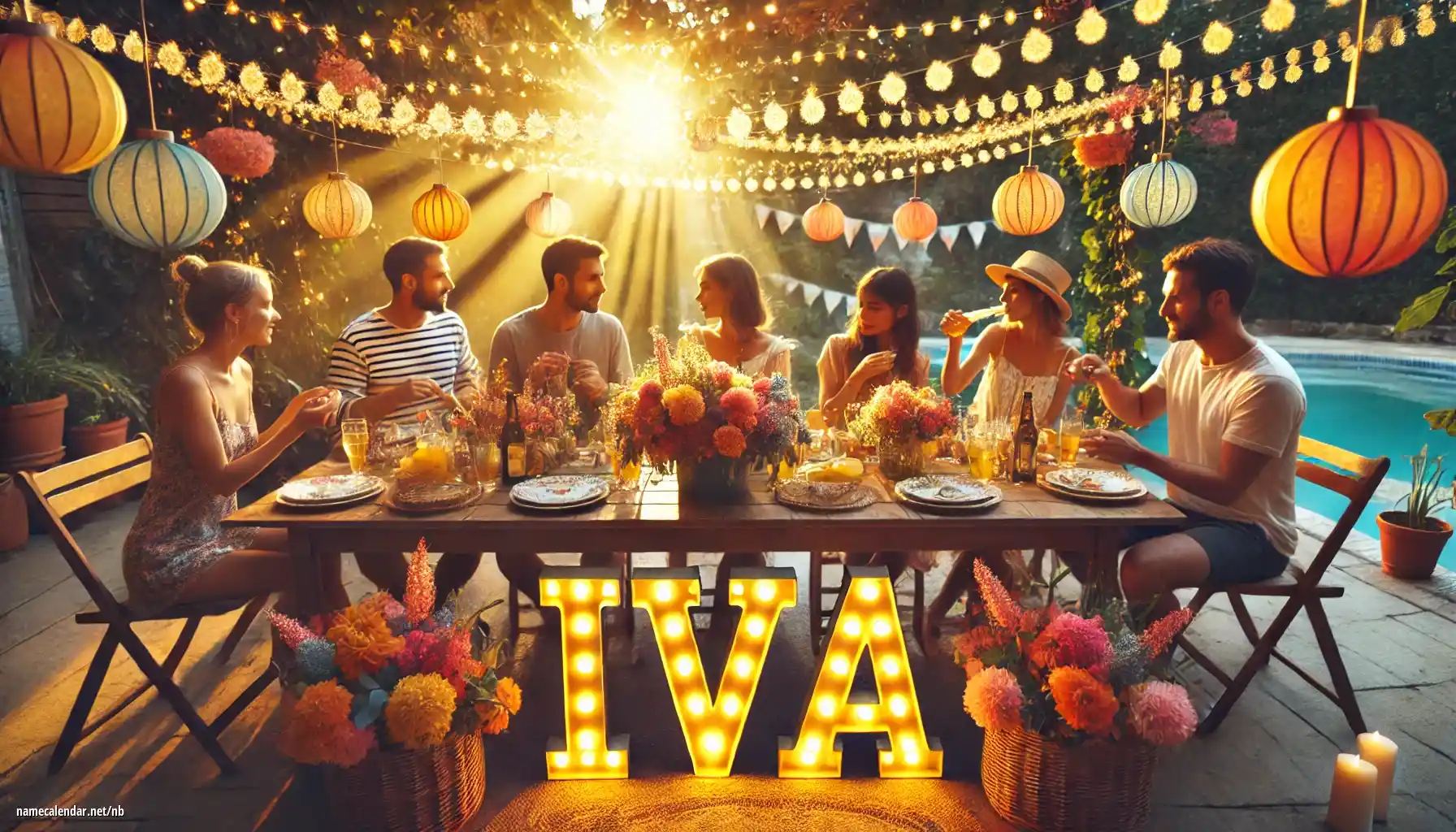 Feiring av navnedag og navn - Iva