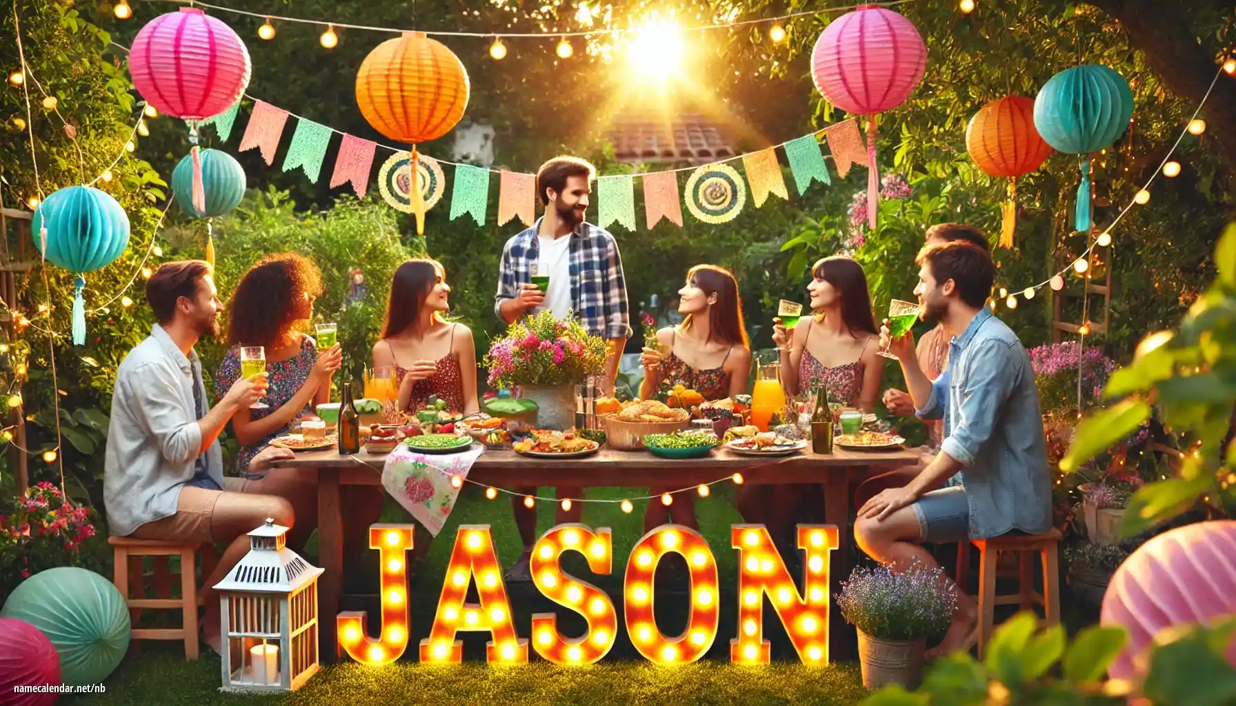 Feiring av navnedag og navn - Jason