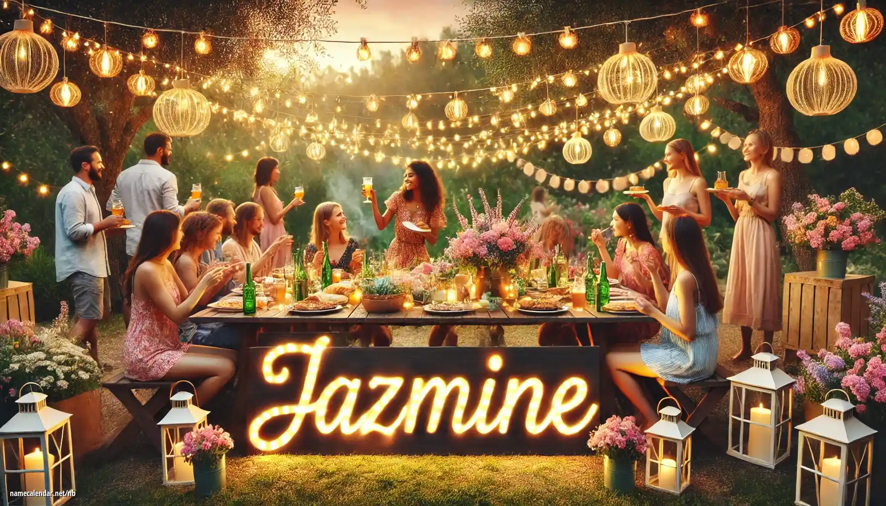 Feiring av navnedag og navn - Jazmine