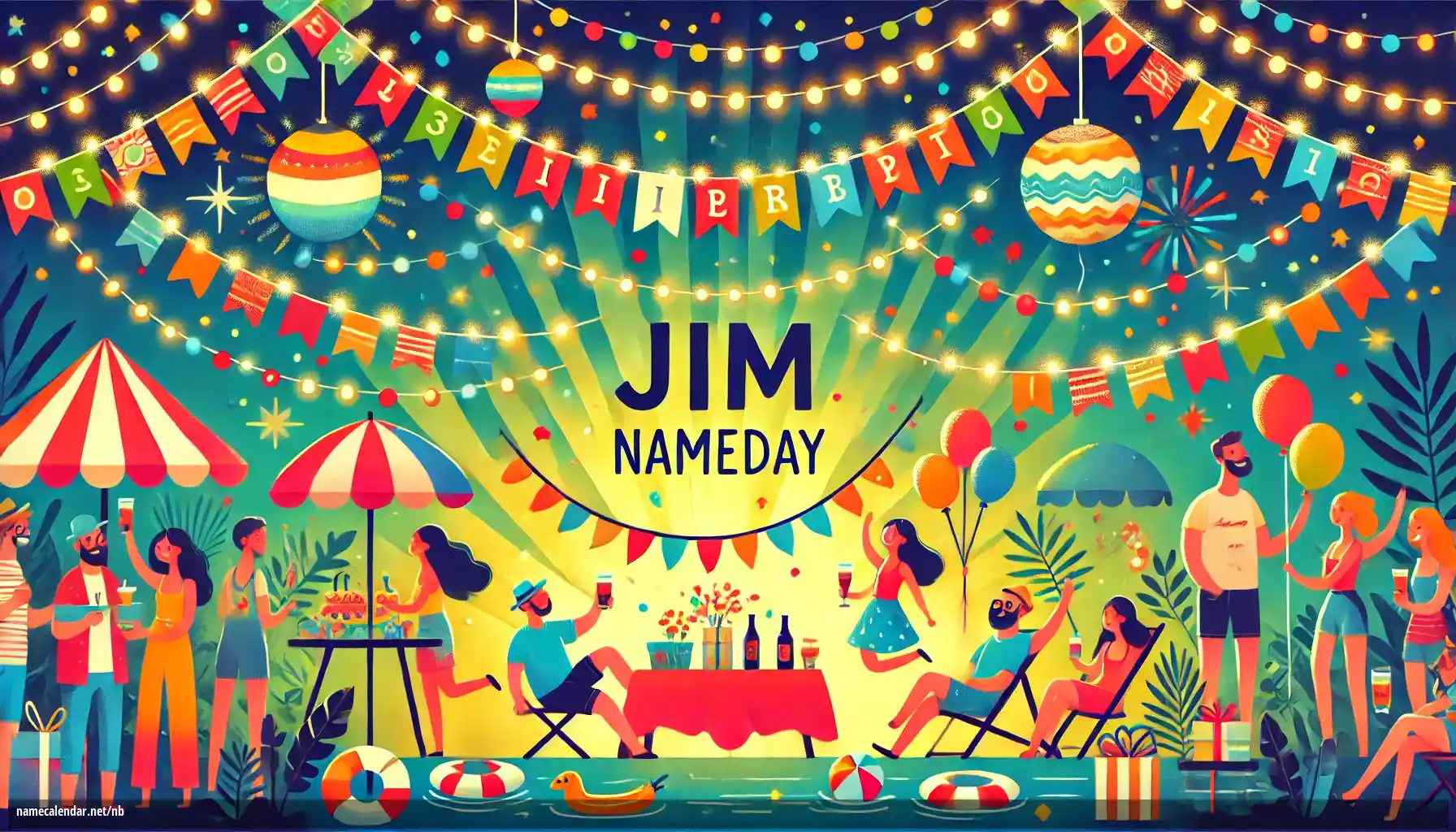 Feiring av navnedag og navn - Jim