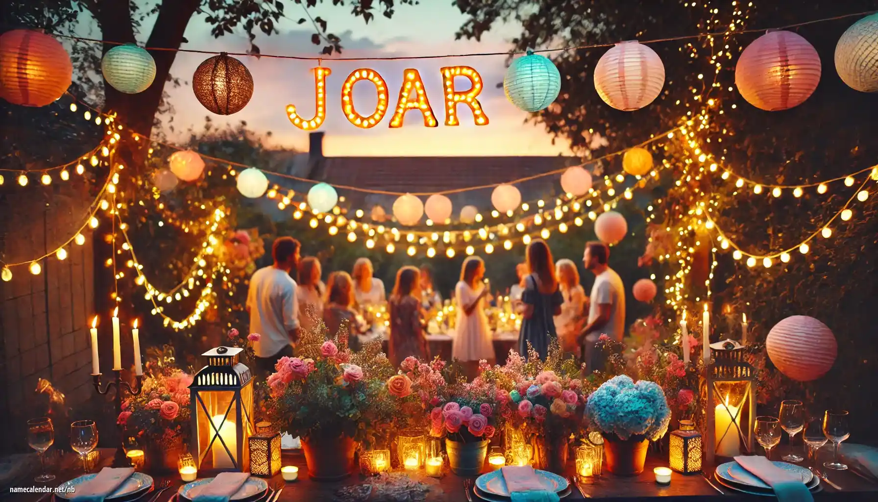 Feiring av navnedag og navn - Joar