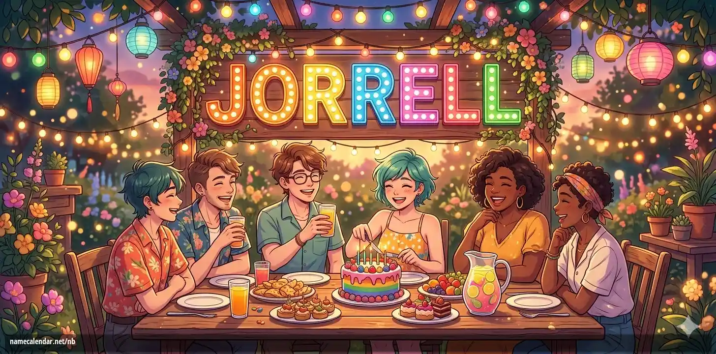 Feiring av navnedag og navn - Jorrell